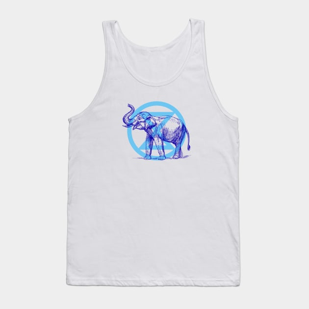 Extinction Rebellion - Elephant Tank Top by creativewrld